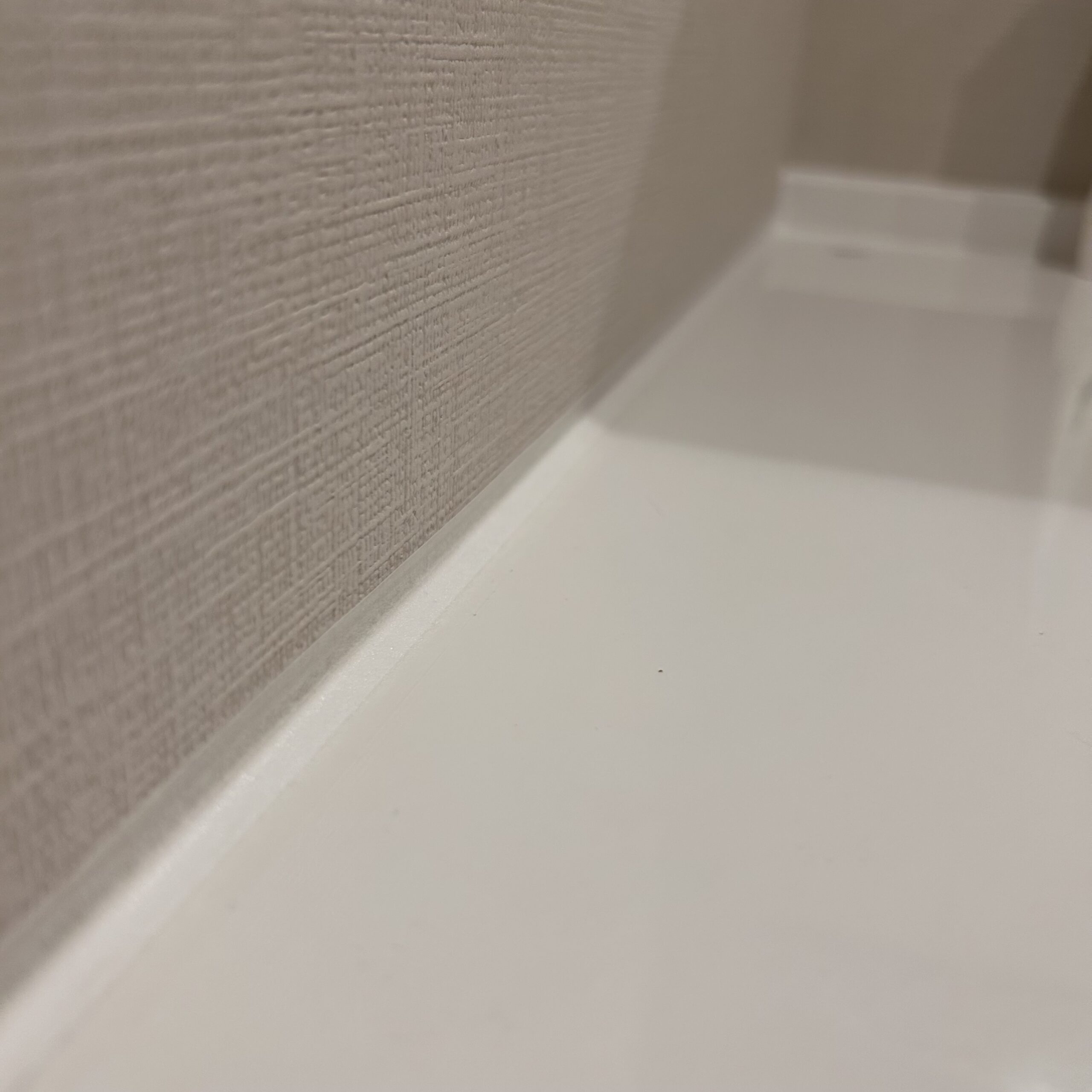 洗面台周りコーティングの様子2