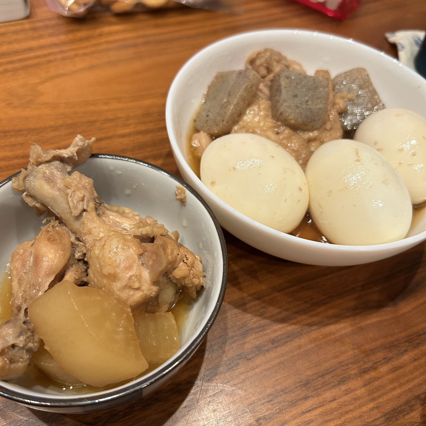 KN-HW24Hで作ったおでんと手羽元のさっぱり煮