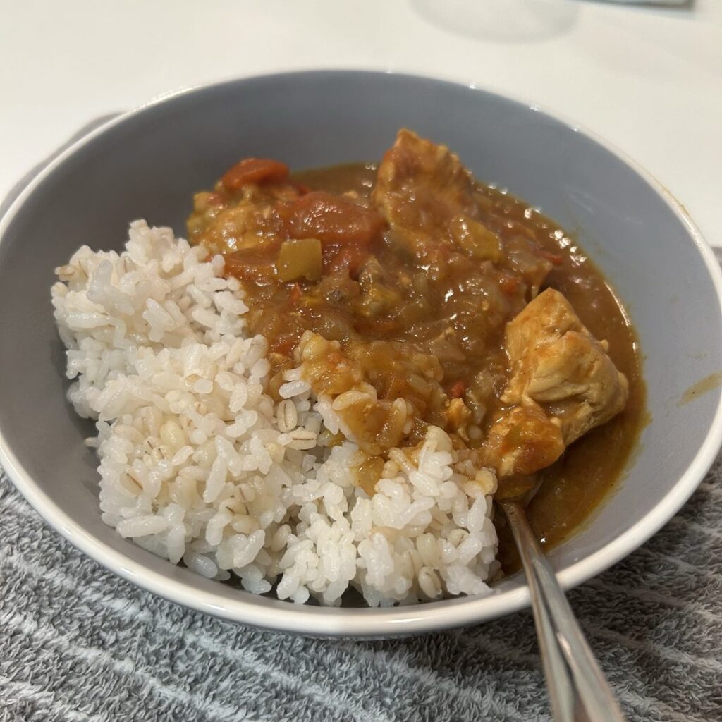 ホットクックで作った無水カレー